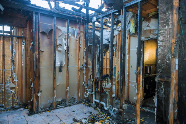 Professional Emergency Fire Cleanup technician working in New Richmond, OH